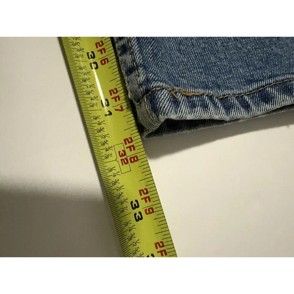 Levi’s 505 Regular Fit Straight Leg Jeans Men’s 40x32 Blue Denim Medium Wash